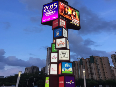 商業(yè)街中精神堡壘設計制作