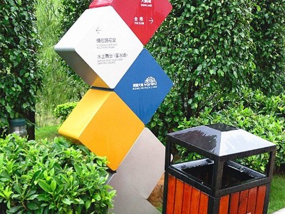 河南企業(yè)精神堡壘標識牌設計材質